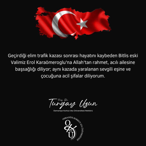 Başsağlığı Mesajı